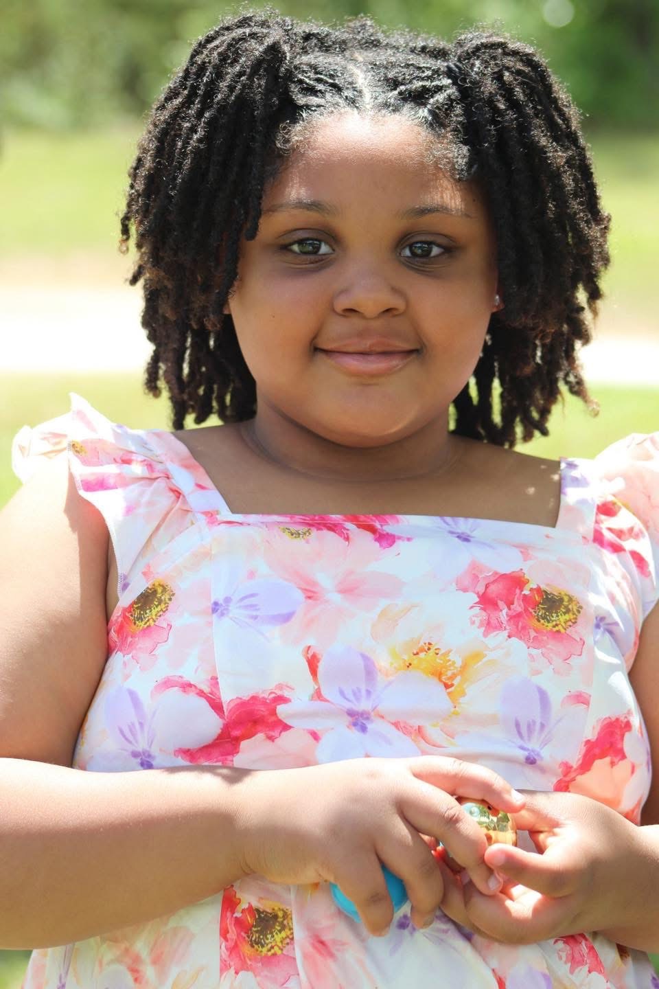 Child at a Kingdom Kidz Easter event